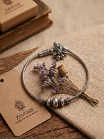 Load image into Gallery viewer, Vintage Style Handcrafted Oxidized Silver Anklets