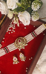 Load image into Gallery viewer, Rani Meher Royal Jadau Choker Set