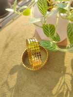 Load image into Gallery viewer, Adrika Scale Stainless Steel Bangle β Anti-Tarnish Statement Bracelet for Women