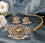Load image into Gallery viewer, Mayura Royale Peacock Necklace Set