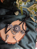 Load image into Gallery viewer, Indigo Royale Statement Choker Set