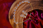 Load image into Gallery viewer, Elara Polki-Inspired Crystal Necklace Set
