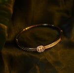 Load image into Gallery viewer, Luxury Anti-Tarnish AD Stone Studded Stainless Steel Bracelet Bangle
