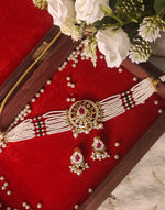 Load image into Gallery viewer, Rani Meher Royal Jadau Choker Set
