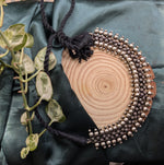 Load image into Gallery viewer, Oxidised Silver Tribal Beaded Choker
