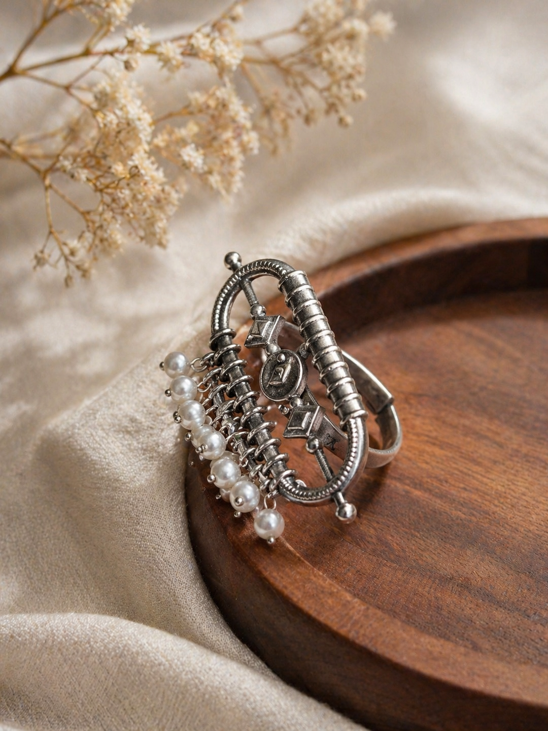 Oxidized_silver_statement_ring_with_pearl_accentsb132